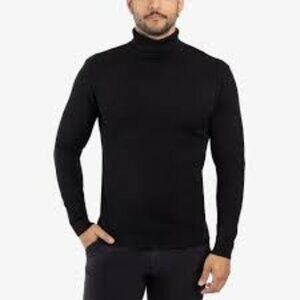NWT Men's Mock Turtleneck Black XL Tall